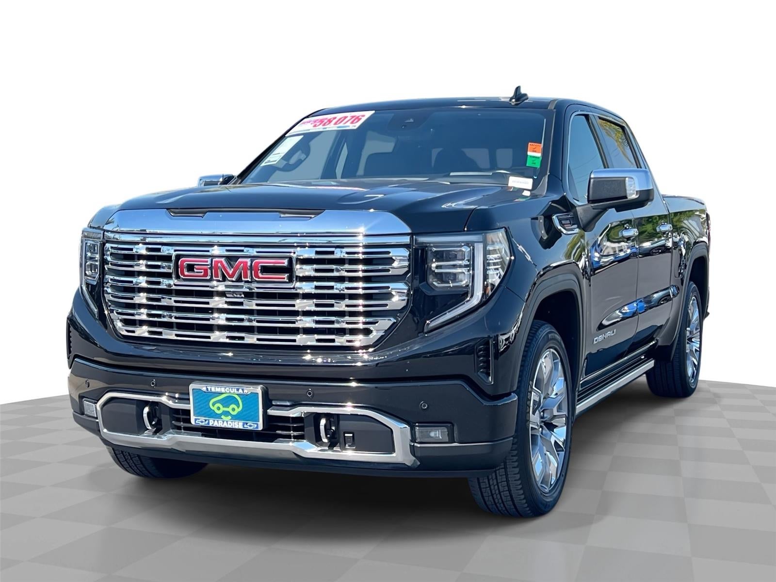 Onyx Black 2024 GMC Sierra 1500 Pickup Truck Four-Wheel Drive Automatic