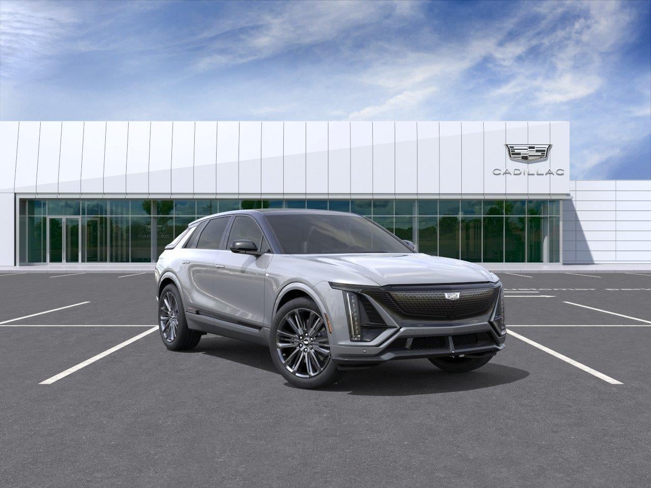 Argent Silver Metallic 2026 Cadillac LYRIQ-V SUV / Crossover All-Wheel Drive Automatic