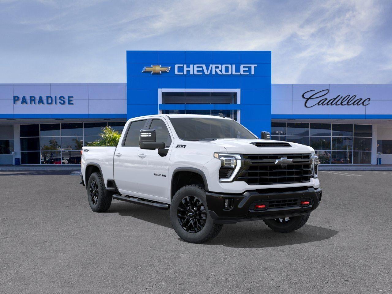 Summit White 2026 Chevrolet Silverado 2500HD Pickup Truck Four-Wheel Drive Automatic