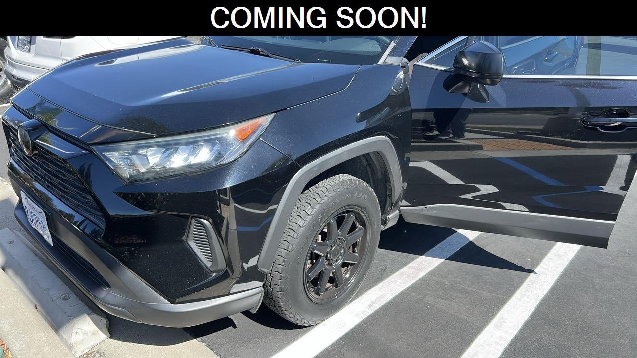 Midnight Black Metallic 2019 Toyota RAV4 SUV / Crossover Front-Wheel Drive Automatic