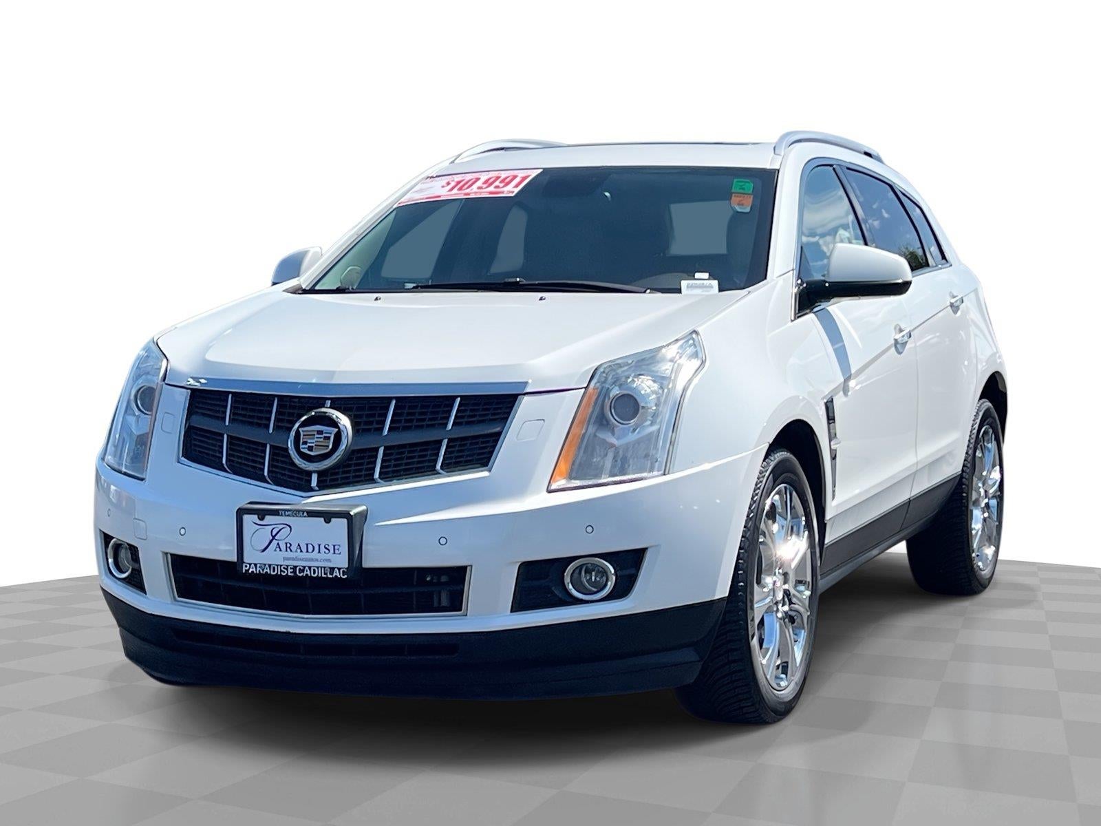 Gray (Platinum Ice Tricoat) 2012 Cadillac SRX SUV / Crossover Front-Wheel Drive Automatic
