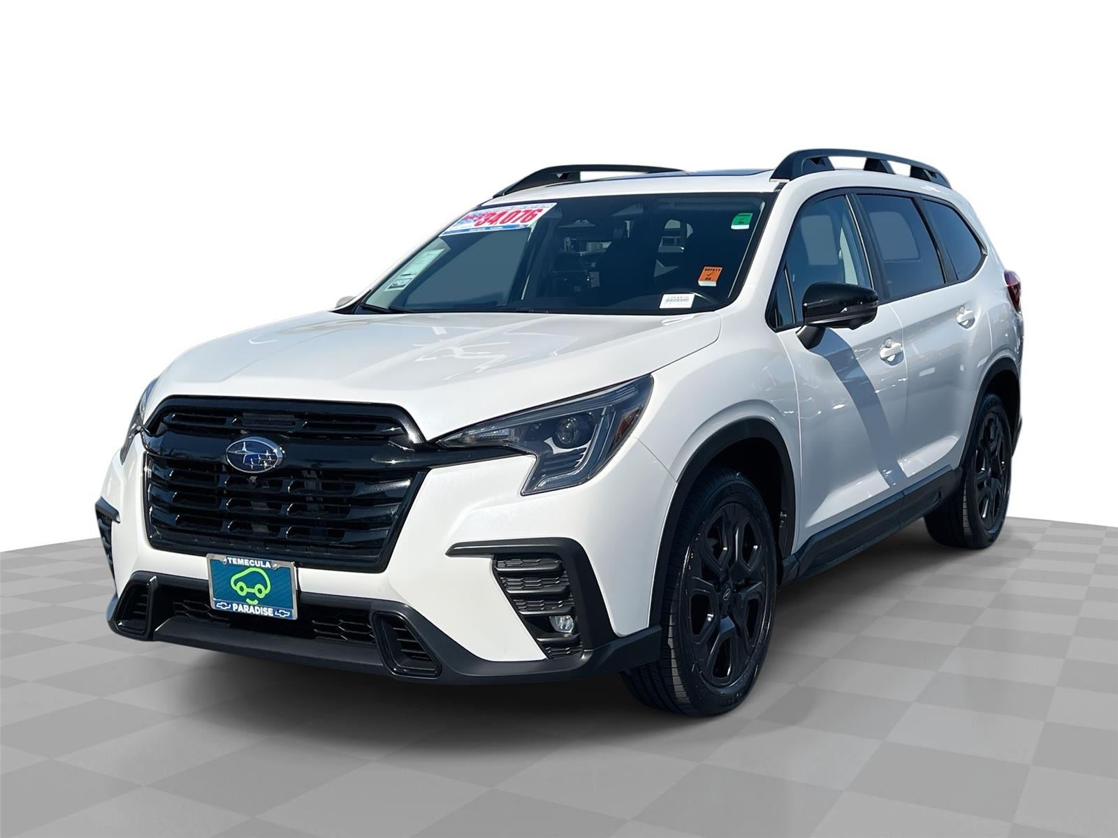 White 2023 Subaru Ascent Onyx Edition Limited AWD SUV / Crossover All-Wheel Drive Continuously Variable Transmission