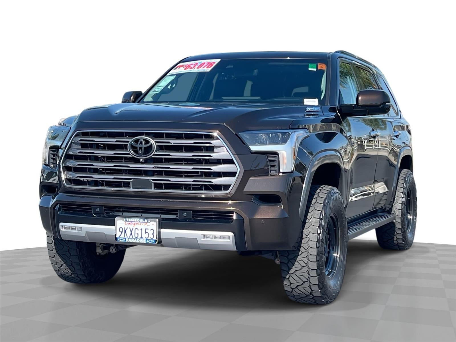 Brown 2023 Toyota Sequoia Limited 4WD SUV / Crossover Four-Wheel Drive Automatic