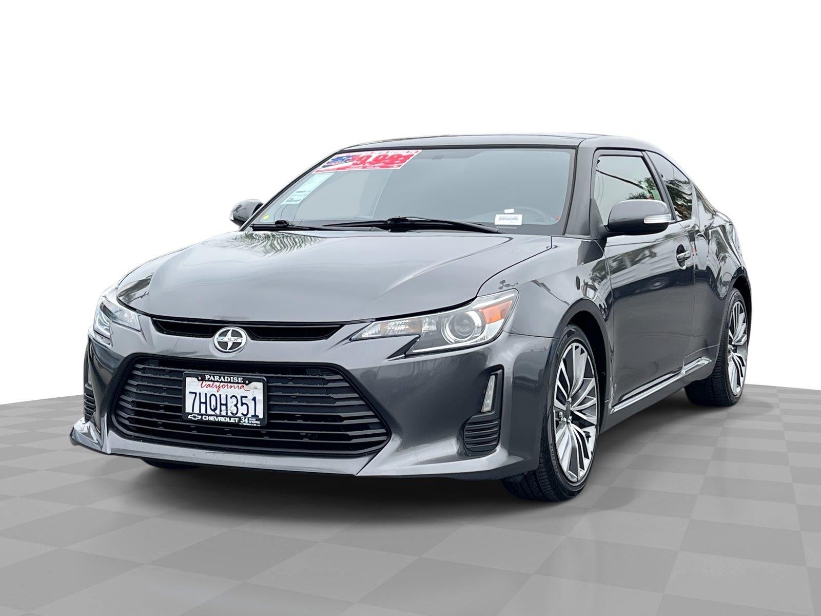 Gray 2015 Scion tC Coupe Front-Wheel Drive Automatic