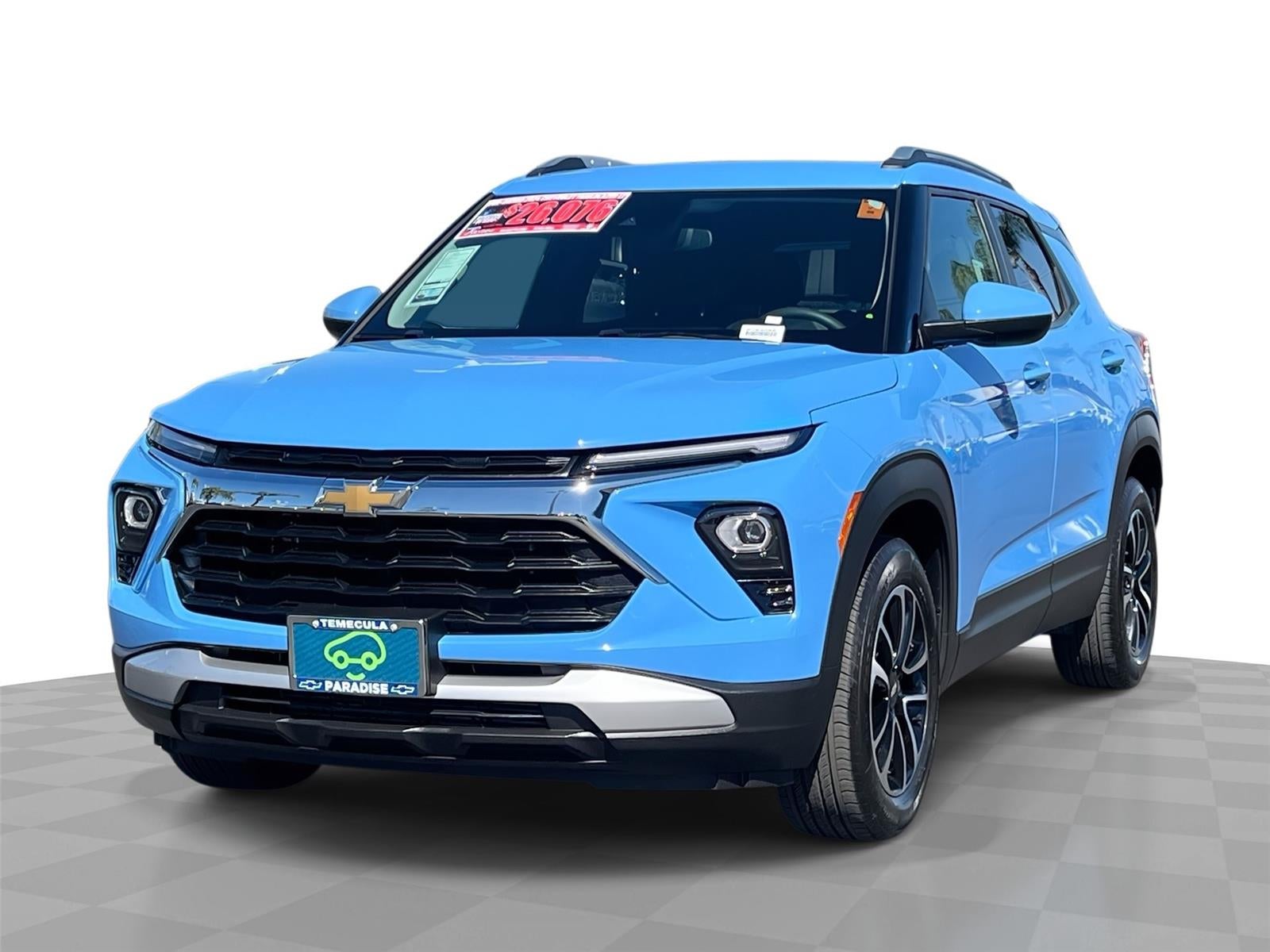 Fountain Blue 2024 Chevrolet Trailblazer SUV / Crossover Front-Wheel Drive Automatic