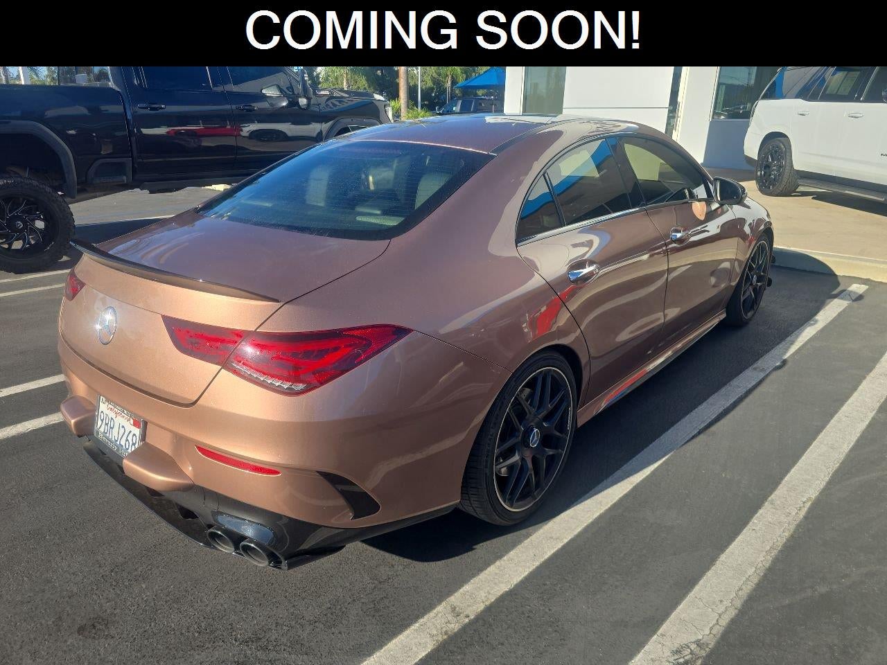 Gold 2022 Mercedes-Benz CLA Coupe All-Wheel Drive Automatic