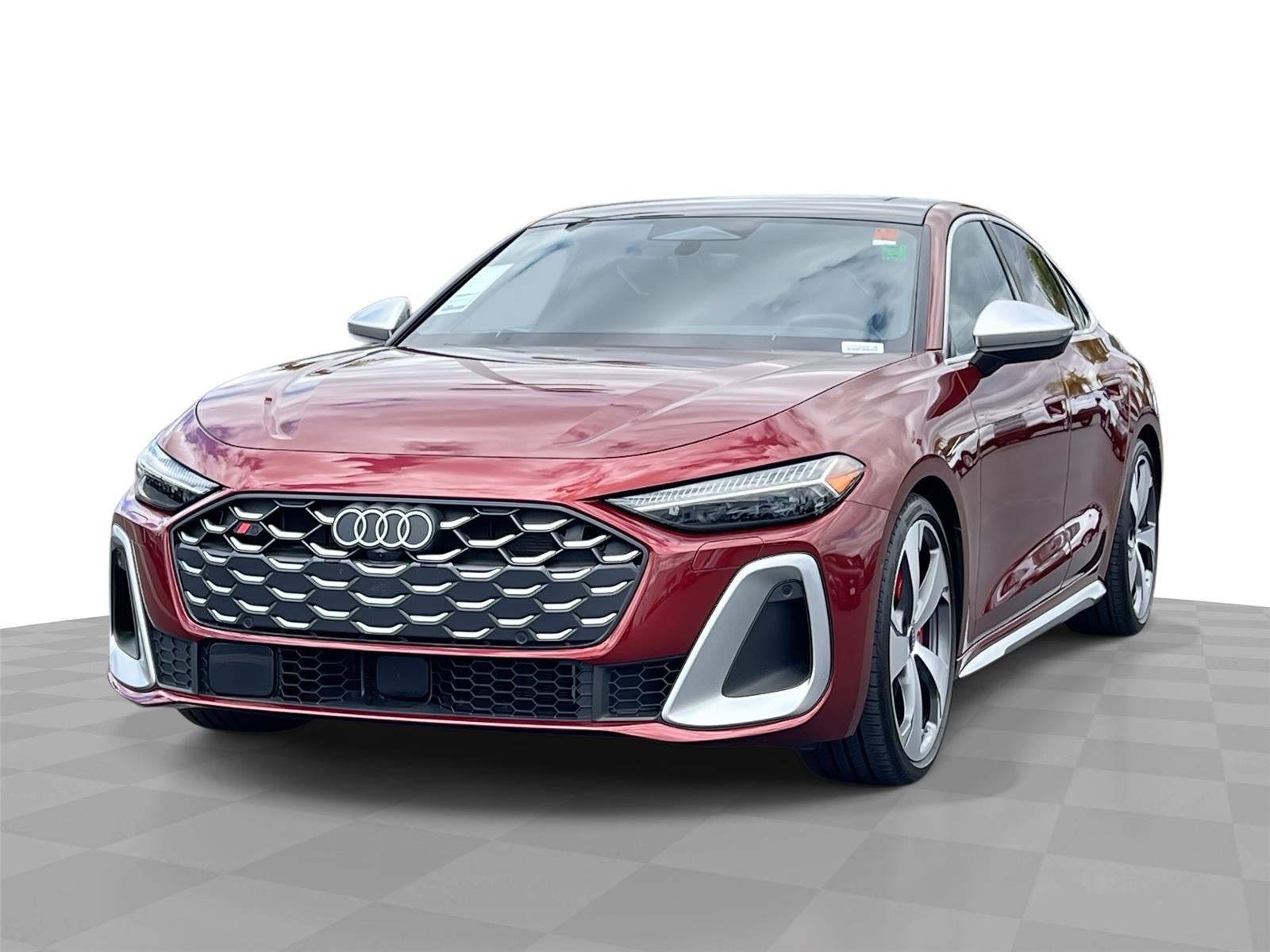 Red 2025 Audi S5 3.0T quattro Prestige Sedan All-Wheel Drive Automatic