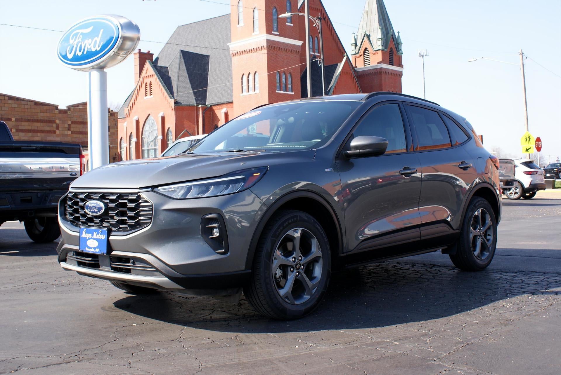 Carbonized Gray Metallic 2025 Ford Escape SUV / Crossover All-Wheel Drive Automatic