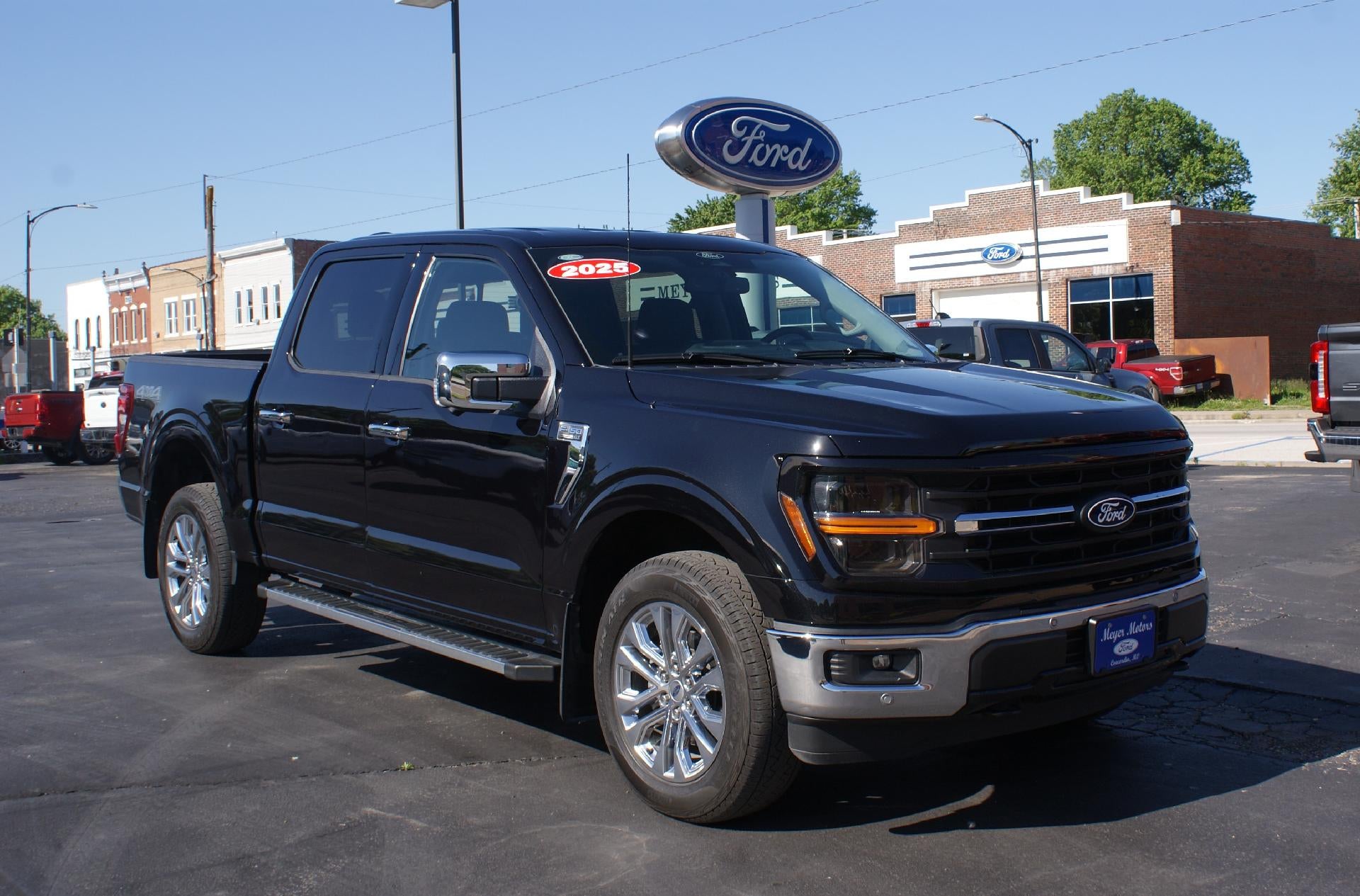Agate Black Metallic 2024 Ford F-150 Pickup Truck Four-Wheel Drive Automatic