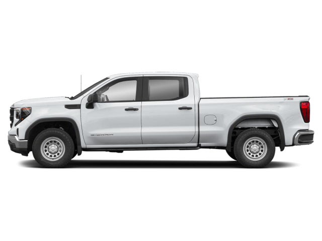 Summit White 2023 GMC Sierra 1500 SLT Crew Cab 4WD Pickup Truck Four-Wheel Drive Automatic