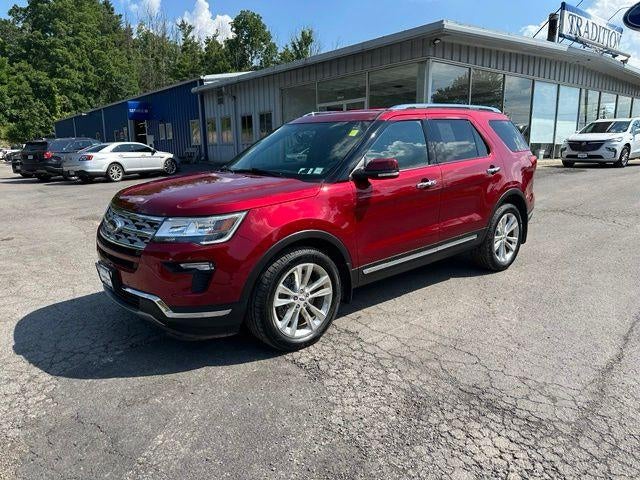 Ruby Red Metallic Tinted Clearcoat 2018 Ford Explorer SUV / Crossover All-Wheel Drive Automatic