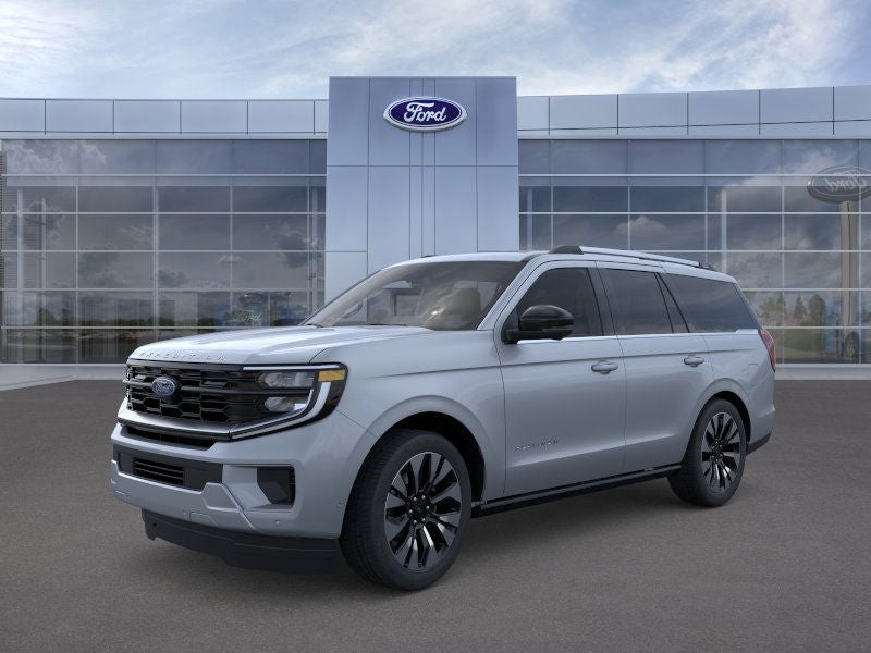 Glacier Gray Metallic Tri-Coat 2025 Ford Expedition SUV / Crossover Four-Wheel Drive Automatic