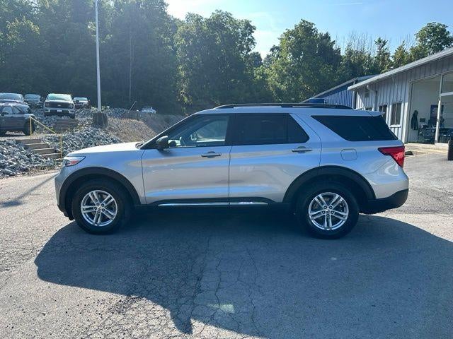 Iconic Silver Metallic 2020 Ford Explorer SUV / Crossover All-Wheel Drive Automatic