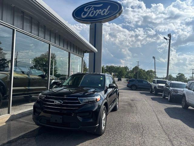 Agate Black Metallic 2023 Ford Explorer SUV / Crossover All-Wheel Drive Automatic