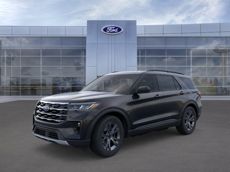 Agate Black Metallic 2026 Ford Explorer SUV / Crossover All-Wheel Drive Automatic