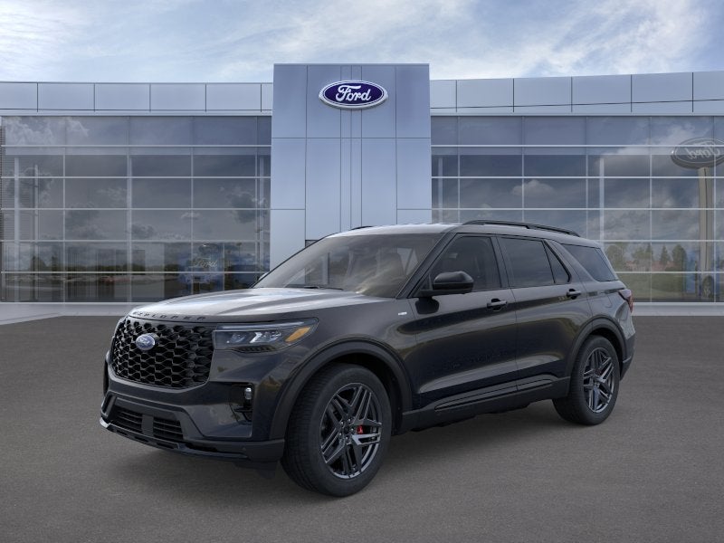 Agate Black Metallic 2026 Ford Explorer SUV / Crossover All-Wheel Drive Automatic