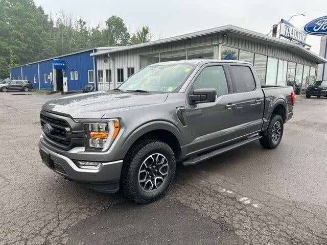 Gray Metallic 2022 Ford F-150 Pickup Truck Four-Wheel Drive Automatic