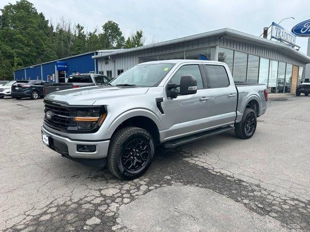 Iconic Silver Metallic 2024 Ford F-150 Pickup Truck Four-Wheel Drive Automatic
