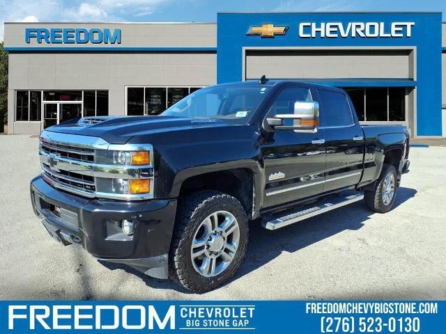 Black 2019 Chevrolet Silverado 2500HD Pickup Truck Four-Wheel Drive Automatic