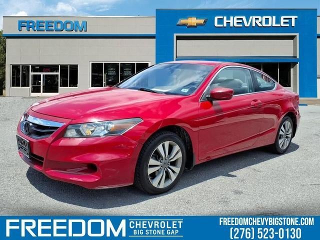 Red 2012 Honda Accord Coupe Coupe Front-Wheel Drive 