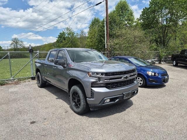 Gray (Satin Steel Metallic) 2020 Chevrolet Silverado 1500 Pickup Truck Four-Wheel Drive Automatic