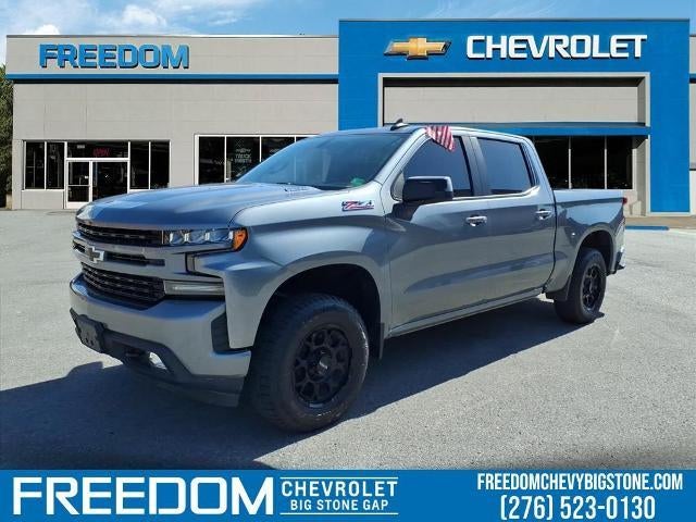 Gray (Satin Steel Metallic) 2020 Chevrolet Silverado 1500 Pickup Truck Four-Wheel Drive Automatic