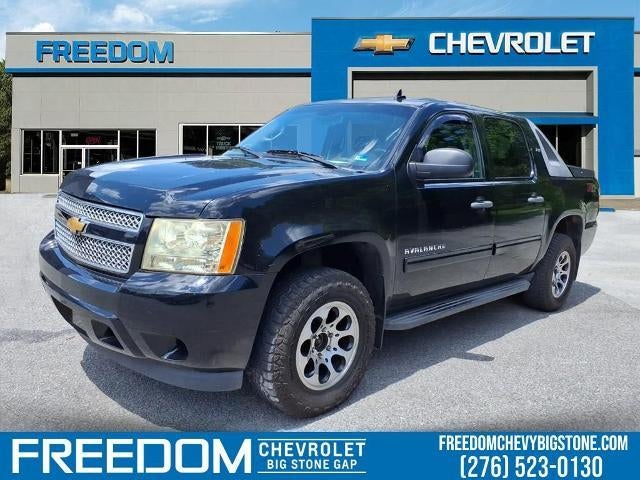 Black 2012 Chevrolet Avalanche Pickup Truck Four-Wheel Drive Automatic