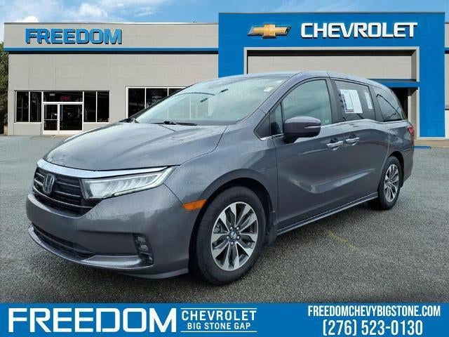 Gray 2023 Honda Odyssey Minivan Front-Wheel Drive 