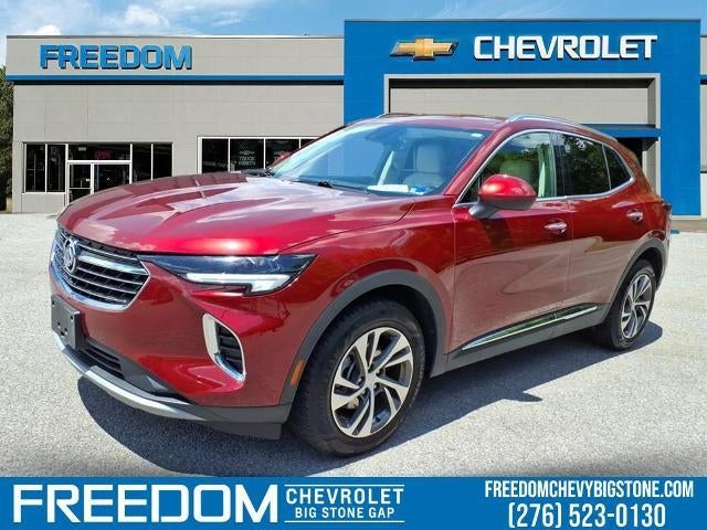 Cinnabar Metallic 2021 Buick Envision SUV / Crossover All-Wheel Drive Automatic