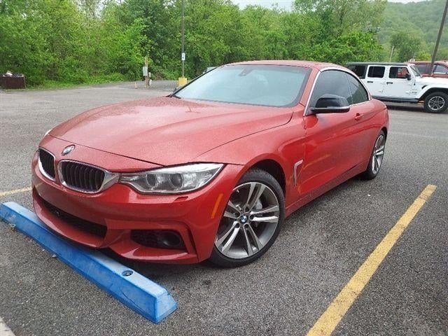 Red 2015 BMW 4 Series Convertible Rear-Wheel Drive Automatic