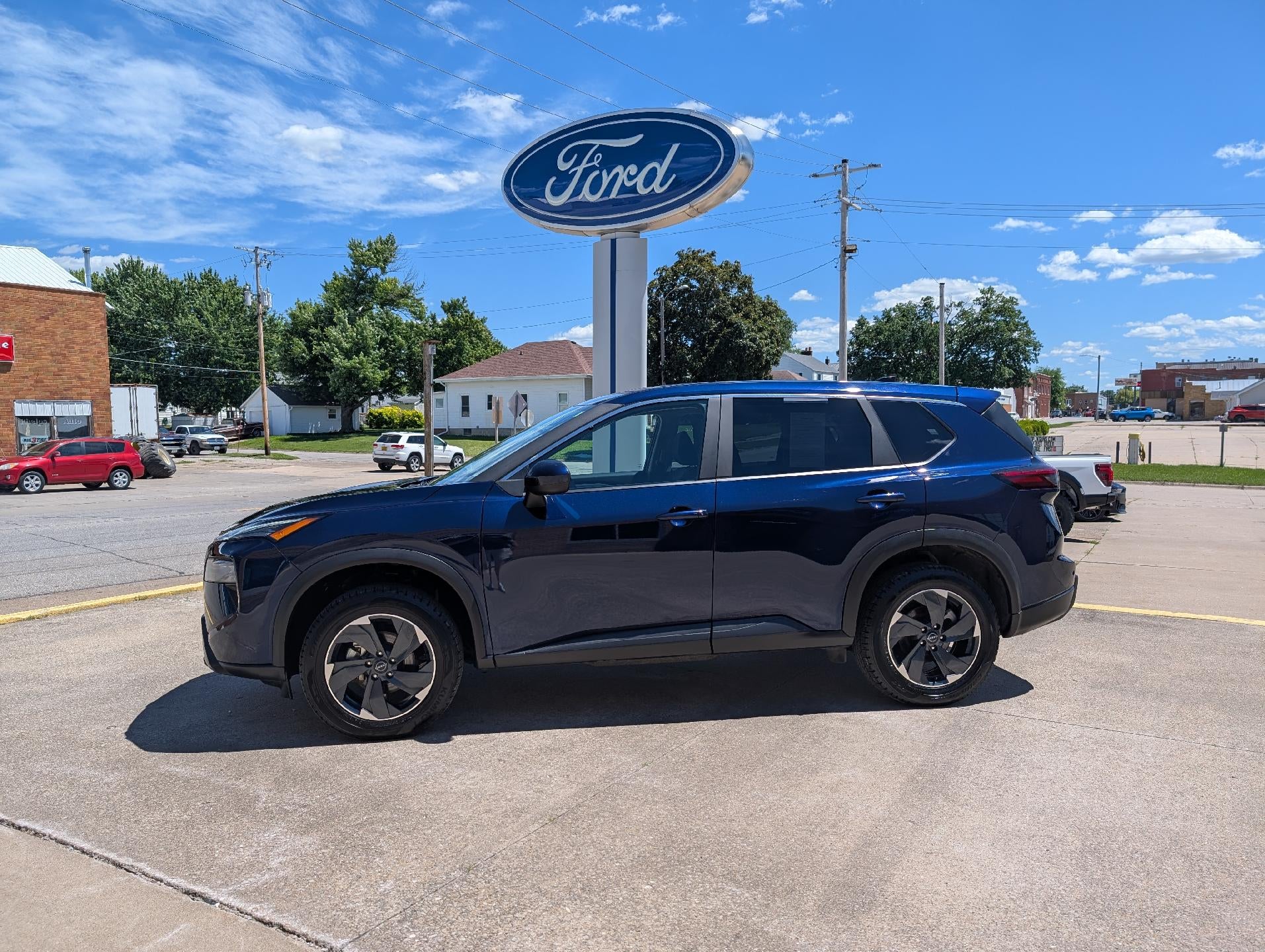 Deep Ocean Blue Pearl 2025 Nissan Rogue SUV / Crossover All-Wheel Drive Continuously Variable Transmission