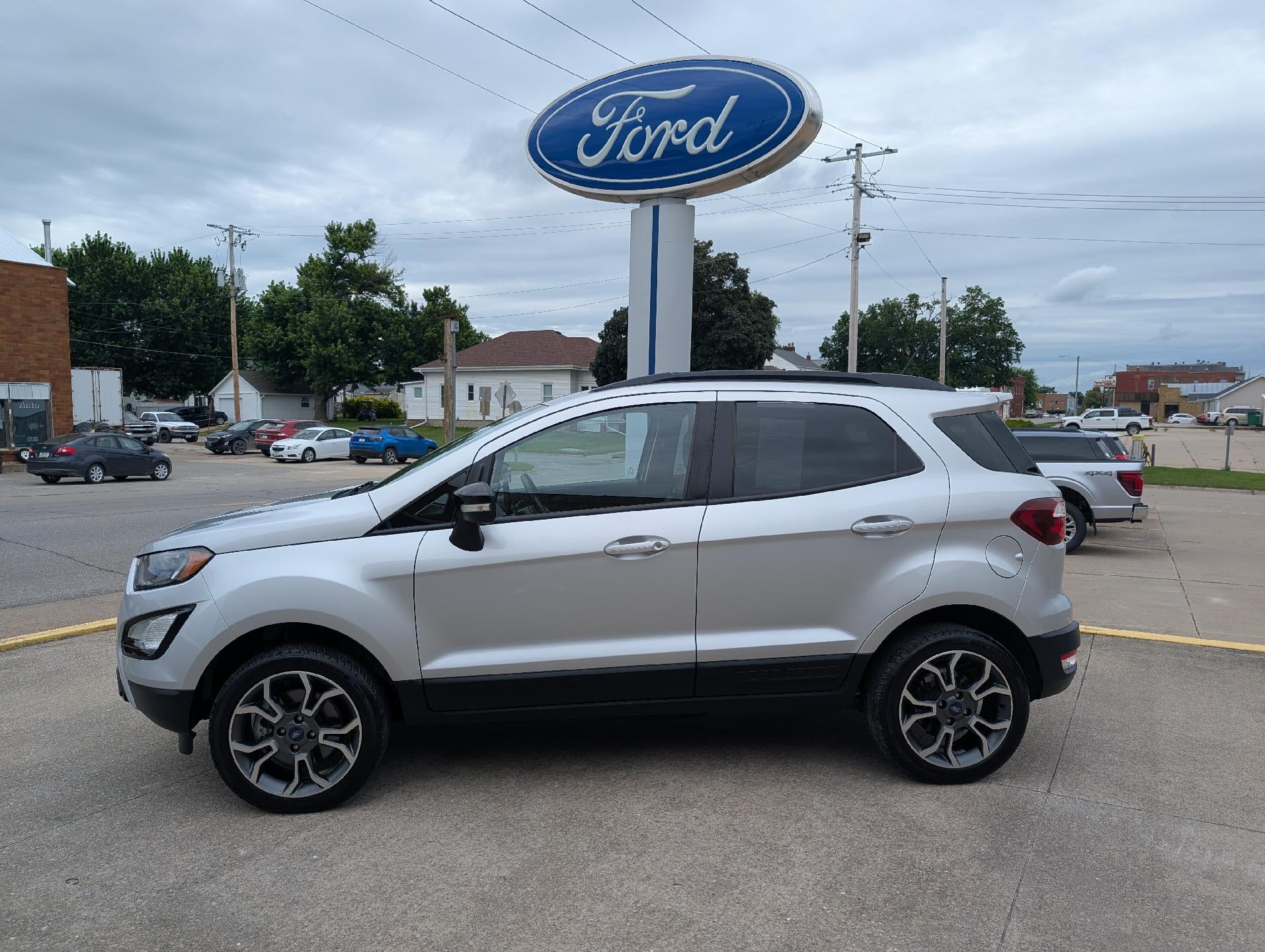 Moondust Silver Metallic 2019 Ford EcoSport SUV / Crossover All-Wheel Drive 6-Speed Automatic