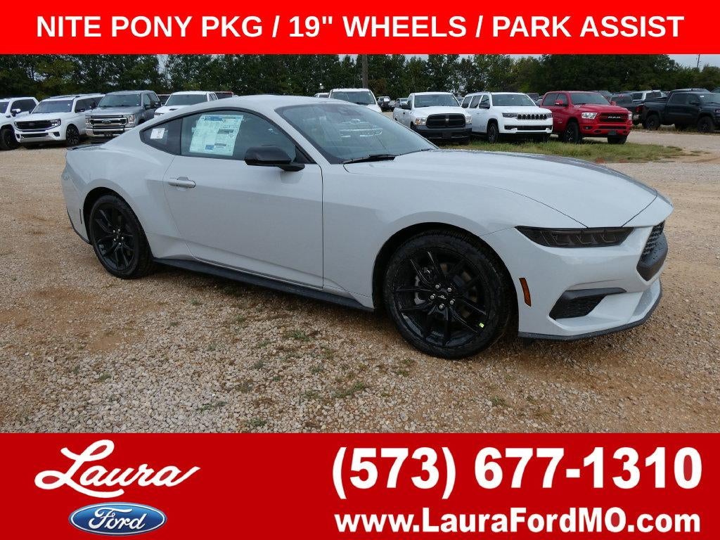 Avalanche Gray 2026 Ford Mustang Coupe Rear-Wheel Drive Automatic