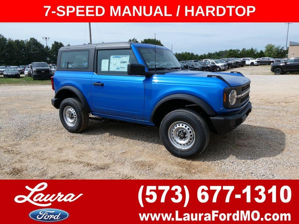 Velocity Blue Metallic 2026 Ford Bronco SUV / Crossover Four-Wheel Drive Manual