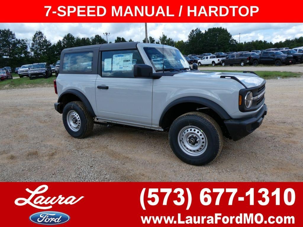 Avalanche Gray 2026 Ford Bronco SUV / Crossover Four-Wheel Drive Manual