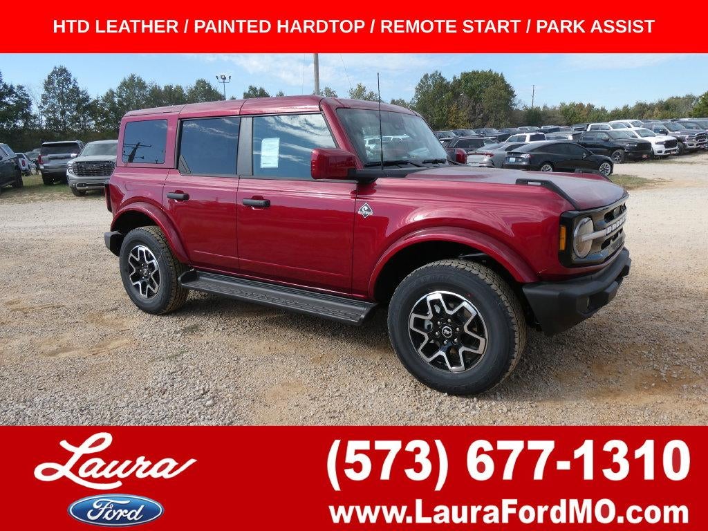 Ruby Red Metallic Tinted Clearcoat 2026 Ford Bronco SUV / Crossover Four-Wheel Drive Automatic