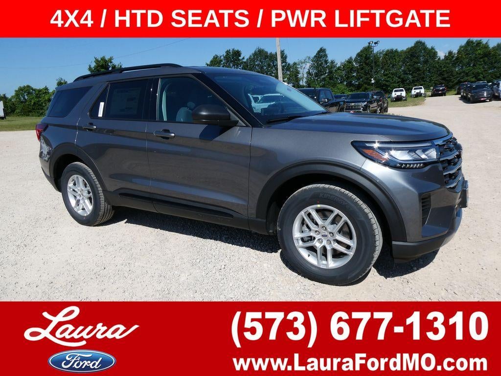 Carbonized Gray Metallic 2026 Ford Explorer SUV / Crossover All-Wheel Drive Automatic