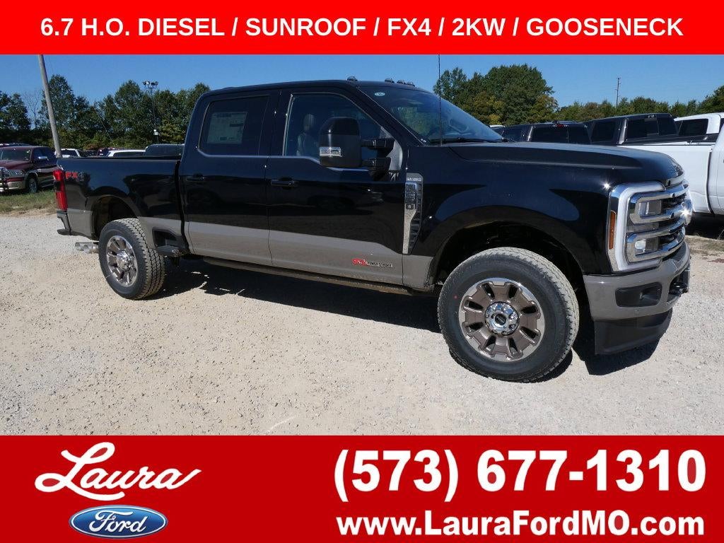 Agate Black Metallic 2027 Ford F-250 Super Duty Pickup Truck Four-Wheel Drive Automatic