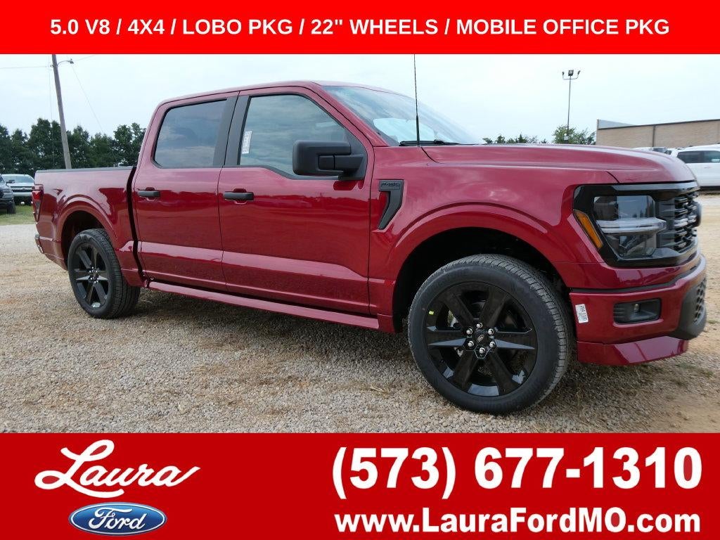 Ruby Red Metallic Tinted Clearcoat 2026 Ford F-150 Pickup Truck Four-Wheel Drive Automatic
