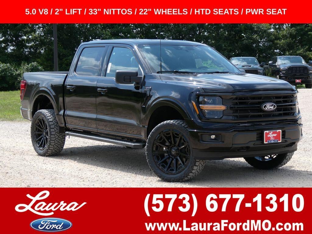 Agate Black Metallic 2026 Ford F-150 Pickup Truck Four-Wheel Drive Automatic