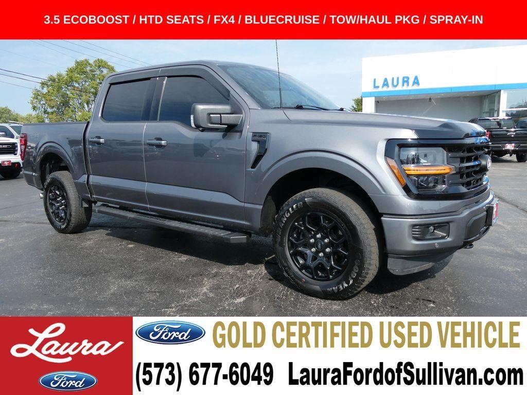 Carbonized Gray Metallic 2024 Ford F-150 Pickup Truck Four-Wheel Drive Automatic