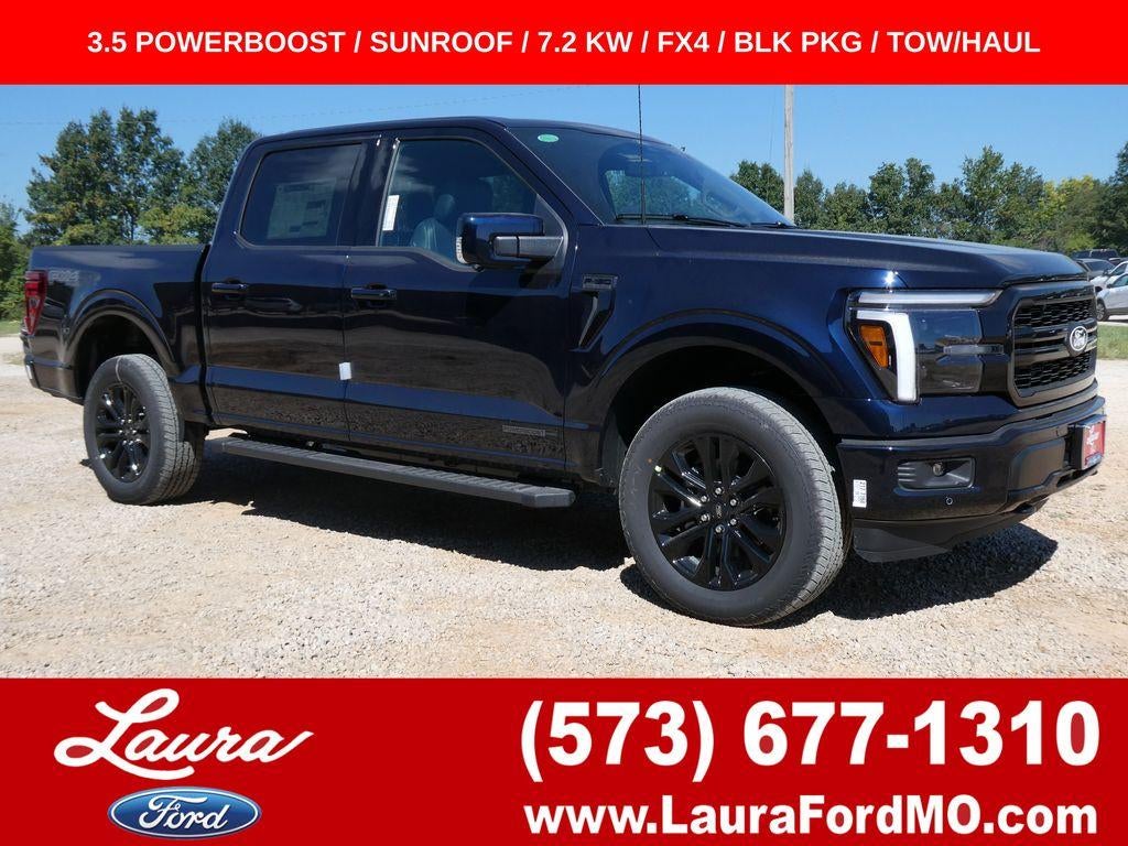 Antimatter Blue Metallic 2026 Ford F-150 Pickup Truck Four-Wheel Drive Automatic