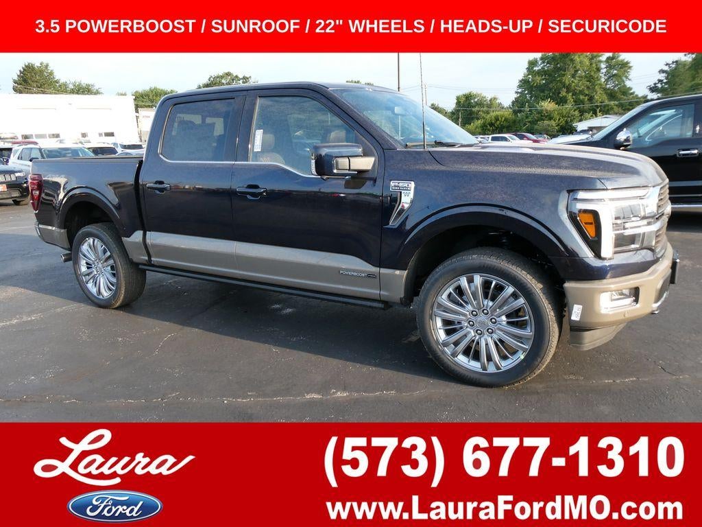 Antimatter Blue Metallic 2026 Ford F-150 Pickup Truck Four-Wheel Drive Automatic