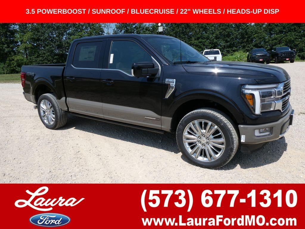 Agate Black Metallic 2026 Ford F-150 Pickup Truck Four-Wheel Drive Automatic