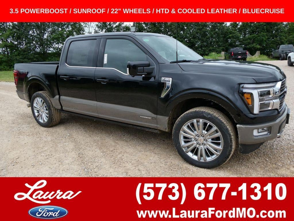 Agate Black Metallic 2026 Ford F-150 Pickup Truck Four-Wheel Drive Automatic