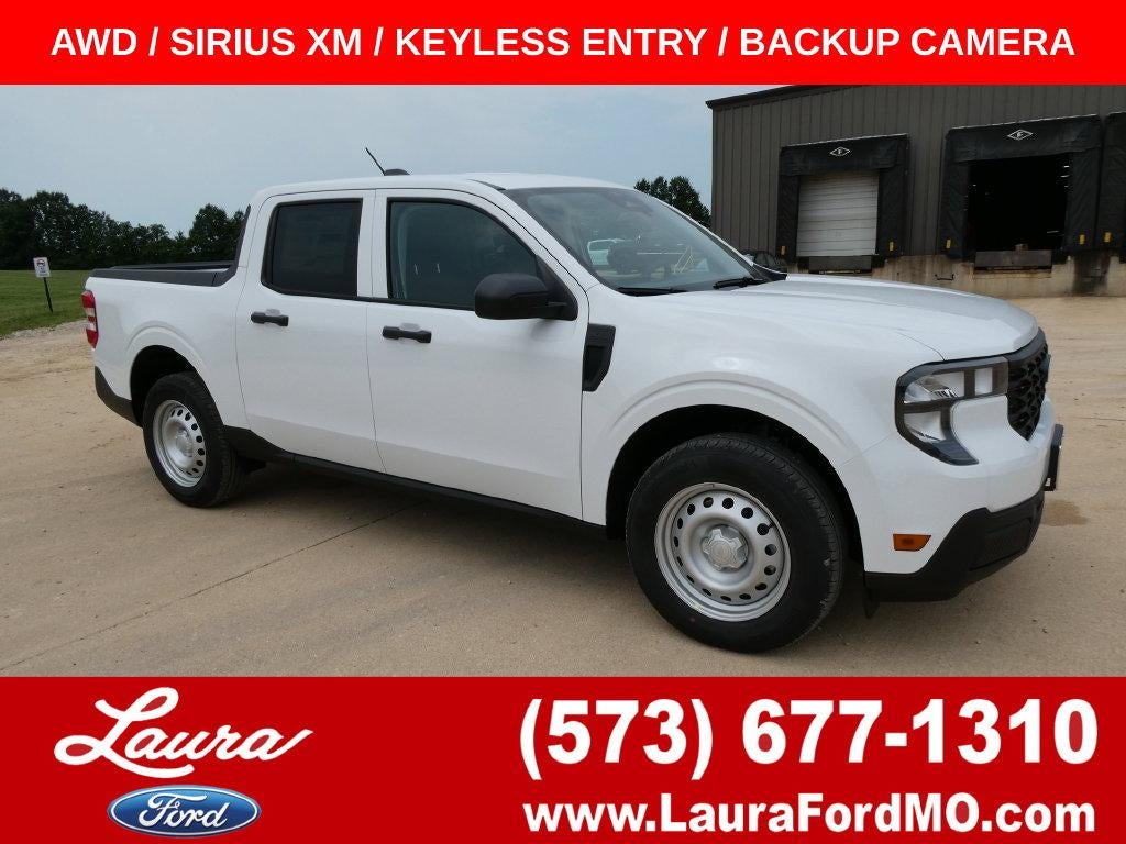 Oxford White 2026 Ford Maverick Pickup Truck All-Wheel Drive Continuously Variable Transmission