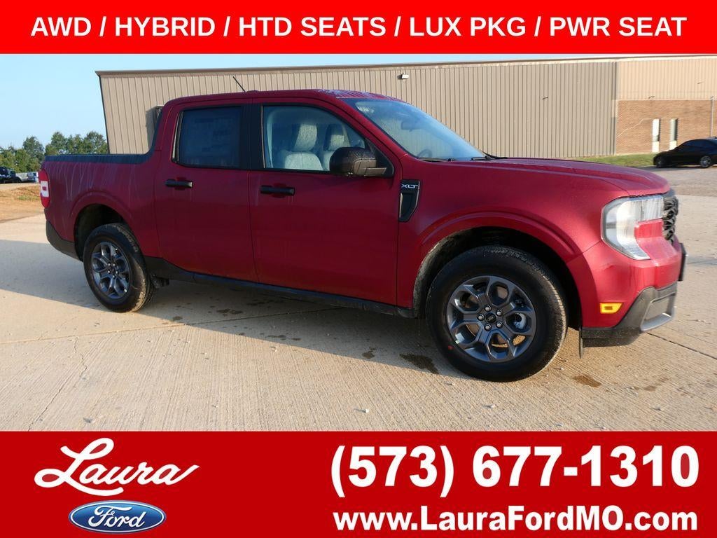 Ruby Red Metallic Tinted Clearcoat 2026 Ford Maverick Pickup Truck All-Wheel Drive Continuously Variable Transmission