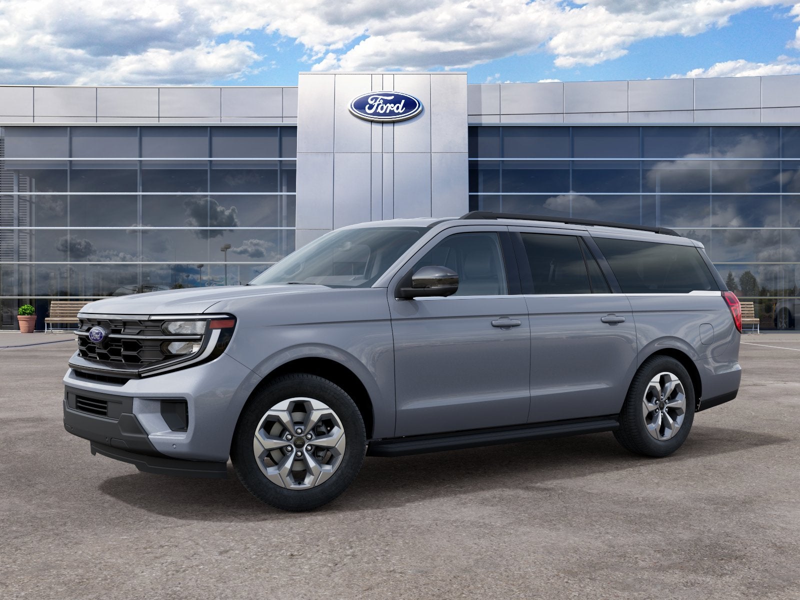 Glacier Gray Metallic Tri-Coat 2027 Ford Expedition SUV / Crossover Four-Wheel Drive Automatic