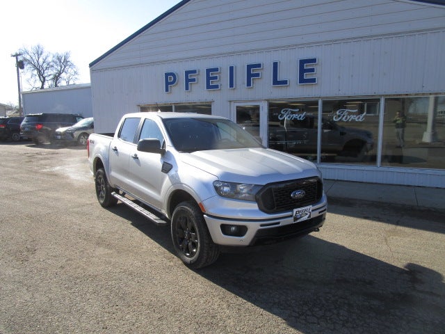 Ingot Silver Metallic 2019 Ford Ranger Pickup Truck Four-Wheel Drive Automatic