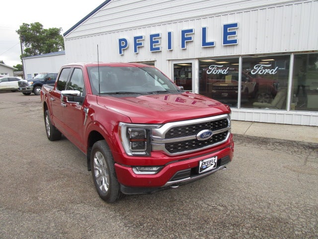 Rapid Red 2022 Ford F-150 Pickup Truck Four-Wheel Drive Automatic